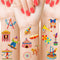 Maitys 288 Pcs Carnival Circus Tattoos for Kids, 48 Styles Temporary Tattoos for Birthday Party Decorations