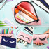Weewooday 30 Pieces Eyelash Makeup Bags, Canvas Travel Pouches with Zipper for Women, 5 Colors (7.1 x 4.3 Inch)