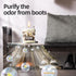 MicCai 99% Set Vanilla Bean Odor Eliminating Candles for Home Scented, Eliminates of Pet, Smoke, Food and Other Smell