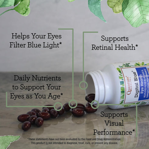 Quantum Health Digital Blue Eye Health, 60 Softgels