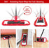 JEHONN Floor Mop - Dry Wet Flat Dust Mops with Microfiber & Chenille Pads for Hard Wood, Laminate, Tile