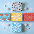 Set 12 Cowboy-Themed Gift Wrap Paper for Birthday Parties - Sheets