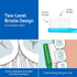 TEPE Supreme Toothbrush, Soft Bristle, Tapered Brush Head for Sensitive Teeth and Gum Care, Adult, 3 Pack
