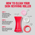 Revlon Skin Reviving Roller with Rose Quartz, Compact & Reusable for All-Day Facial Reviving & Brightening, 1 count