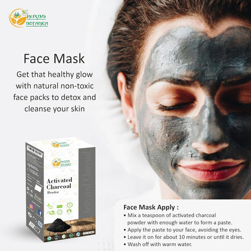 Activated Charcoal Powder - 8 oz Food Grade Natural Detoxifier for Digestive Health and Teeth Whitening