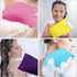 Tatuo 12 Pieces Korean Exfoliating Mitt Cloth Towel, Body Scrub, Bath Exfoliating Scrub Towel (Purple, Yellow, Pink,