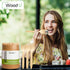 Mini Wooden Spork Disposable - Eco-Friendly Dessert, Appetizers, Cocktails, Biodegradable, Pack of 100