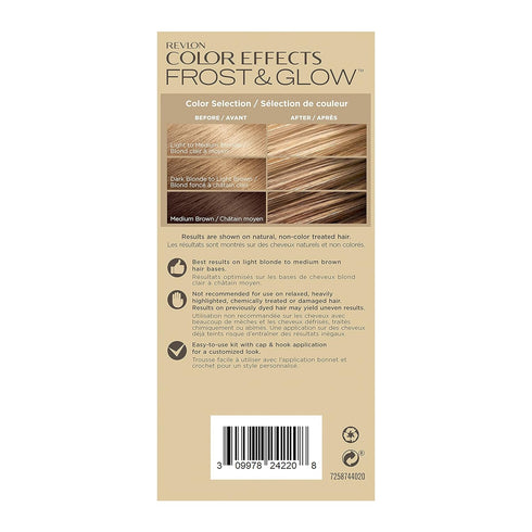 Revlon Color Effects Highlighting Kit, Permanent Hair Dye for Balayage, Frosting & Ombre, 20 Blonde, 8 Oz