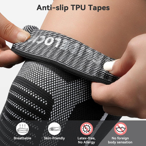 Sportneer Knee Braces for Knee Pain, Compression Sleeve for Men and Women, Support for Joint Pain Relief