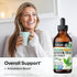 Green Tea Extract Tincture - Organic Green Tea Supplements with EGCG - Antioxidant Source - Immune Support Supplement - Alcohol and Sugar Free - Vegan Drops 4 Fl.Oz.