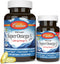 Super Omega-3 Gems, 1200 mg Omega-3 Fatty Acids, Sustainably Sourced Fish Oil Capsules, Carlson, 100+30 Softgels