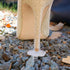 GoGoHeel STOPPERS Clear Heel Protectors for High Heels, Stop Sinking on Grass (X-Small, 1 Pair)