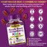 Elderberry & Black Seed Oil Gummies for Kids, Immune Support with Vitamin C and Zinc, Delicious Berry Flavor, 60 Gummies