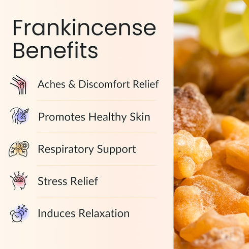 Vitality Extracts Frankincense Essential Oil - 30ml Boswellia Serrata for Aromatherapy, Skin Care, Stress Relief