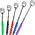 RMS 5 Pack Telescoping Back Scratcher, Extendable Telescope Back Scratchers, Black, Blue, Green, Purple, Red