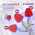 Set (2 Synoshi PRO Cone Brush Heads Units) for Electric Spin Scrubber Bathroom & Shower Cleaning Brush Universal