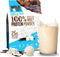 WILD SOCIETY Premium 100% Grass Fed Whey Protein Powder, Vanilla Bean, 25g Protein, 17.5 oz