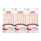 Kiss Salon Acrylic Nude French Nails 28 Count (Breathtaking) - 3 Pack