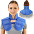 LotFancy Reusable Ice Pack for Neck & Shoulder, Flexible Gel Cold Wrap with Adjustable Straps for Pain Relief