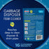 Glisten Garbage Disposer Cleaner and Freshener, 16 Packets with Foaming Action, Lemon Scent, Removes Buildup