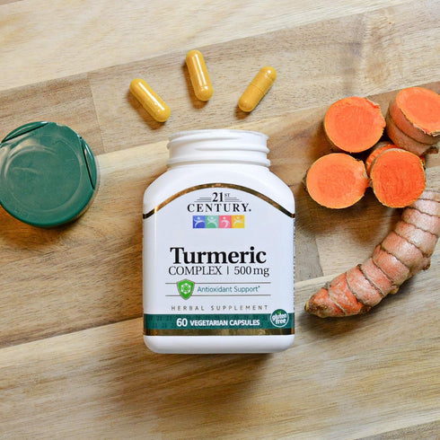 21st Century Turmeric Complex Vegetarian Capsules | 60 Count