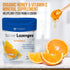 Silver Lozenges with Vitamin C - 24 Orange Lozenges, Premium Nano Silver 60 PPM, Organic Honey, Immune Support