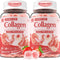 2Pack Sugar-Free Hydrolyzed Collagen Gummies - 1500mg Protein with 5000mcg Biotin & Vitamins for Skin, Hair & Energy
