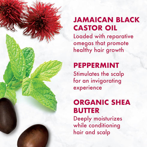 SheaMoisture Jamaican Black Castor Oil Leave In Conditioner 11.5oz | Pure Oil to Soften and Detangle Hair