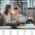 RetroStick 6x10ml Water Air Purifier for Home with Essential Oil Diffuser & Humidifier, Rainbow Air Washer with LED