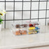 Office Desktop Storage Box - Rectangular Drawers, Plastic Makeup Storage with 5 Drawers for Desk Organization, Clear