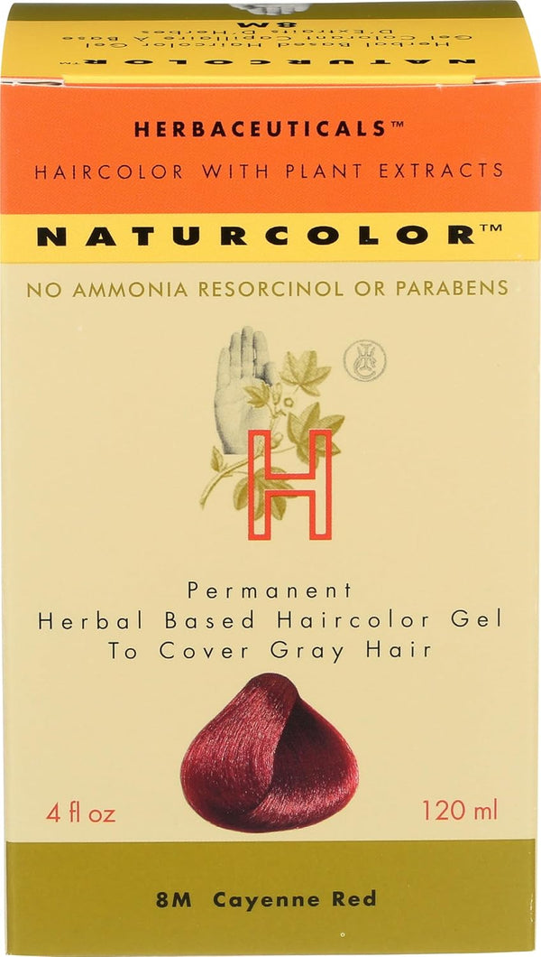 naturcolor Hair Dye, 8M - Cayenne Red, 4 Fl Oz