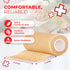 Ever Ready First Aid Self Adherent Cohesive Bandages, 3" x 5 Yards, 12 Count, Tan