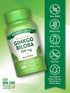 Ginkgo Biloba 120mg Plus Bacopa - 100 Quick Release Capsules, Standardized Extract, Non-GMO & Gluten Free Supplement