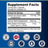 Time Release Calcium Alpha-Ketoglutarate (AKG), 60 Enteric Coated Capsules, 1000mg per 2 Capsule Dose