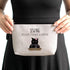 Sewing Gift for Women, Quilter Gifts, Unique Humor Novelty Sarcasm Makeup Bag - Because M is Wrong