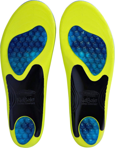 KidSole Cosmic Comfort Reinforced Arch Support, Soft & Strong Children's Insole, US Toddler Size 11-2