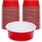 GoBig Red Party Cup Bowls - Large Disposable Plastic Bowls, 22 oz or 60 oz