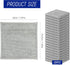 Holyenten 20PCS Non-Scratch Steel Scrubber Pads, Dual-Sided Wire Dishcloths for Wet/Dry Cleaning, Metal Scrubbers