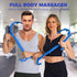 Back and Neck Massager, Trigger Point Massage Tools for Pain Relief and Self Massage Stick for Men & Women