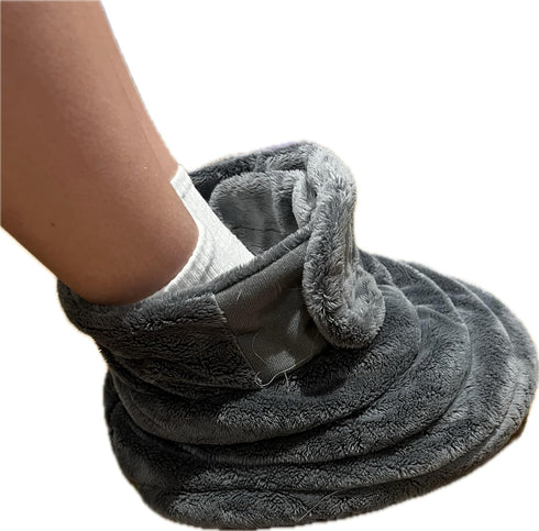WIL, LLC Cozy Pack Pack Microwavable Foot Warmer with Soft Fleece - Soft Comfort hot for feet Small-Med - Reusable Heat