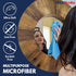 Microfiber Cleaning Cloth - 12Pcs (16x16 in) Ultra Absorbent, High Performance for Streak-Free Shine, Scratch Proof,