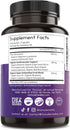 Thomas' Resveratrol 1600mg Organic Antioxidant Supplement with Grape Seed Extract & Quercetin, 120 Capsules