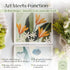 Set 6 Pack Swedish Dishcloths Floral Designs Gift Reusable Compostable Cellulose Sponge Cloth Eco-Friendly Paper Towel