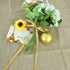 TONIFUL 3/8 Inch x 100yds Gold Satin Ribbon Roll for Gift Wrapping, Floral, Craft, and Party Decoration