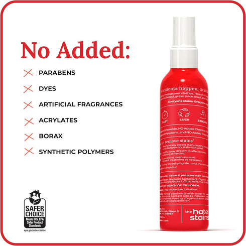 Emergency Stain Rescue Stain Remover Spray – 4oz for Clothes, Upholstery Fabric, Carpet