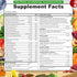 Vegan Whole Food Multivitamin Without Iron, Daily Multivitamin for Women and Men, Made with Fruits & Vegetables, 180