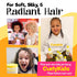 Super Detangling Spray for Kids, Frizz Control Hair Detangler Spray for Kinky, Wavy & Curly Hair (3 Pack)
