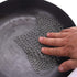 Cast Iron Cleaner 8"x6" Chainmail Scrubber, 316L Stainless Steel for Griddle, Skillet, Dutch Oven, Wok