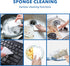 100PCS Magic Cleaning Sponge Eraser Sheets - Disposable Nano Dish Sponge Cleaner Pads for Hard-to-Reach Places