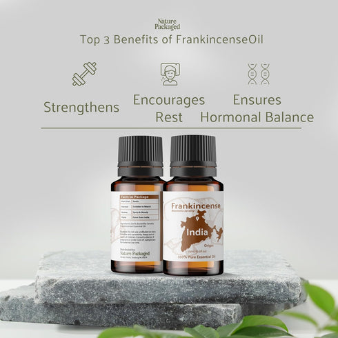Frankincense Essential Oil, Pure Essential Oil for Diffusers and Aromatherapy, 100% Therapeutic Grade (15ml)